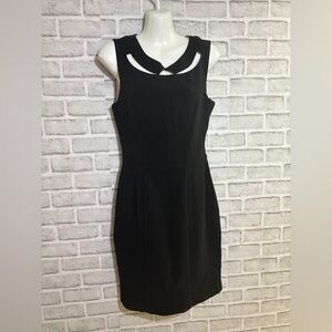 Rw & Co Lined Dress, Size 2, black formal, fitted